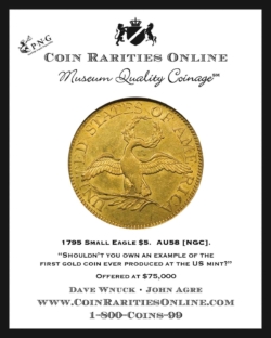 1795 Sm Eagle $5 Ad